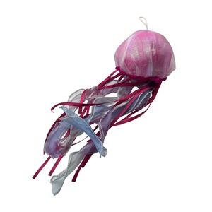 The Petting Zoo Shimmering Pink Jellyfish Plush